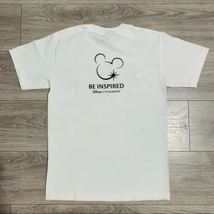Disney Voluntears Mickey Mouse White T-Shirt‎ Size Medium thumbnail 2
