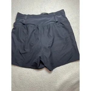 On Running Women’s Focus Shorts Black Athletic Running Workout Size S thumbnail 2