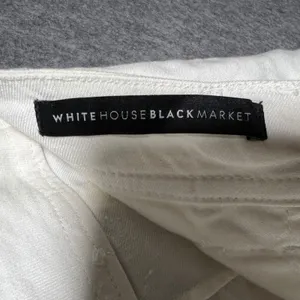 White House Black Market The‎ Trouser White Linen Blend Wide Leg Pants Size 4 thumbnail 7