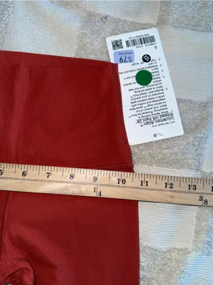 Lululemon Align Cayenne Ribbed High-Waist Leggings 28” size 0‎ thumbnail 2