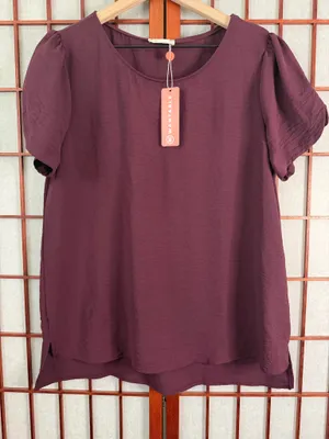 Wantable Les Amis blouse Purple Size L thumbnail 1