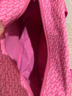 Girls Pink Patterned Travel Tote and Carry-On Set thumbnail 11