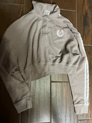 Victoria’s Secret PINK Neutral Beige Teddy Bear 🧸 Tracksuit Set Womens Small thumbnail 7
