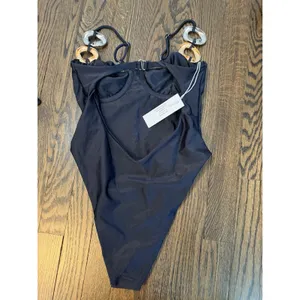 palondre the label Aster One Piece Black With Underwire Sz M NWT $225 thumbnail 11