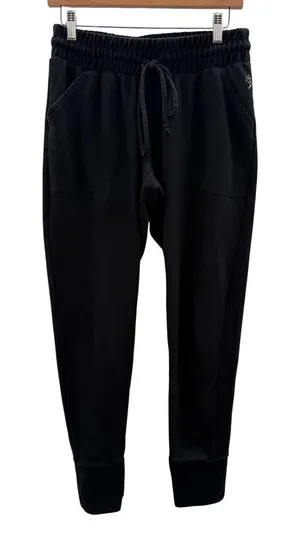 FP Movement‎ Sunny Skinny Sweatpants Womens M Black Joggers Drawstring Pockets thumbnail 1