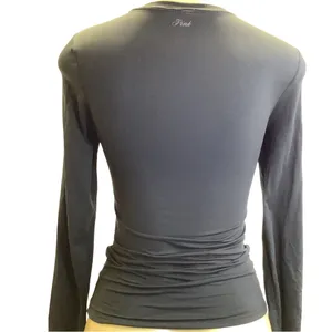 Victoria's Secret PINK Size Small Black Long Sleeve Top. Preloved thumbnail 3