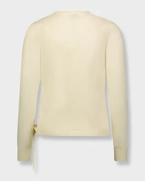 Meli Basic Tie Waist Wrap Sweater thumbnail 2
