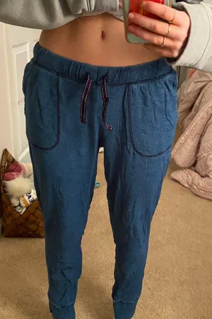 Xhilaration blue sweatpants thumbnail 1