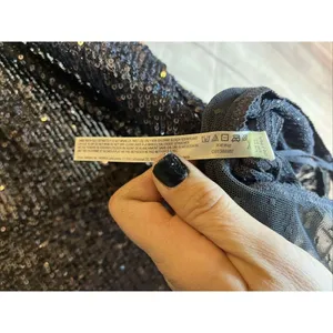 Free People Bodysuit Womens Medium Sequin Spark Party Event Concert 170/96A thumbnail 13