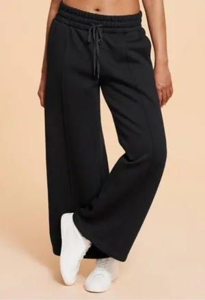 Blogilates Women's Travel Trouser High-Rise Wide Leg Sweatpants thumbnail 2