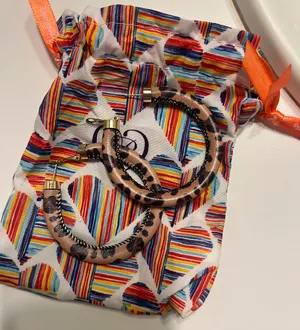 Brighton Cheetah Hoop Earrings thumbnail 2