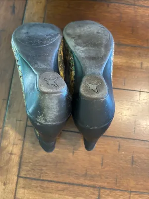 Pikolinos Floral Leather Ankle Booties Green Comfort Shoes EU 38 thumbnail 9