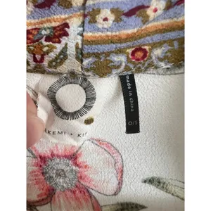 Anthropologie Idalia‎ Floral Jacket Kimono OS One Size Women's Blouse Top Shirt thumbnail 4