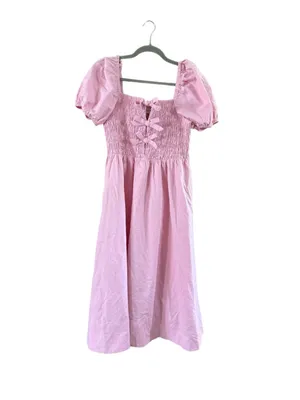 Women's ASTR The Label Pink Midi Dress Size L thumbnail 2