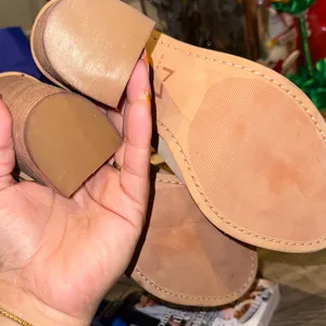 Marc Fisher Beige Open-Toe Heeled‎ Sandals thumbnail 4