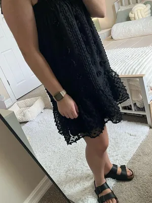 Entro Black Mini Dress thumbnail 4