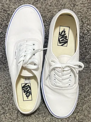 Vans Authentic Sidewall-Paint Palette Low Top Sneakers In True White Canvas thumbnail 10