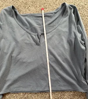 Lululemon Cropped Henley Long Sleeve thumbnail 4