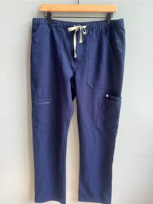 Figs Technical Collection Scrubs Navy Pants Style TM3001 Cairo Cargo Size Medium thumbnail 3
