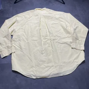 Polo Ralph Lauren Button-Front Yellow Shirt XXL Big‎ Tall F-113 thumbnail 7