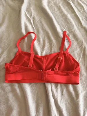Lively Red Mesh Bralette thumbnail 2