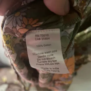 Uncle Frank Floral Tiered Buttons Flutter Sleeve Dress with pockets J12 thumbnail 5