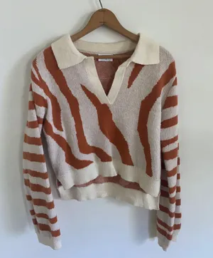 leopard sweater M thumbnail 1