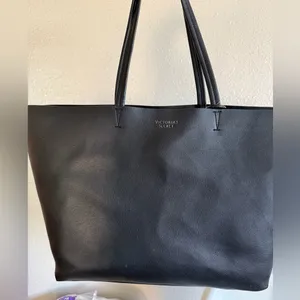 Victoria's Secret Black Tote Bag‎ thumbnail 6