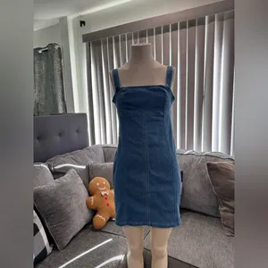 🌸AMTIOUS denim dress ✨ Blue thumbnail 3