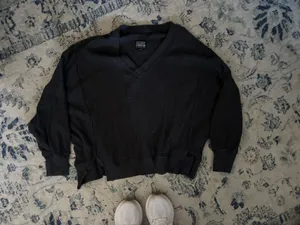 Grey American eagle sweatshirt thumbnail 2