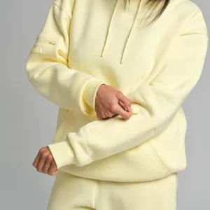 NWT COMFRT DND AIRPLANE HOODIE BUTTERCREAM. Medium thumbnail 3