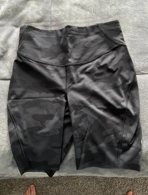 Black Camo Lululemon Shorts thumbnail 1
