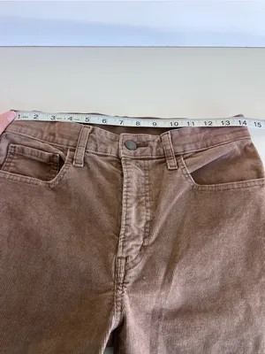 Uniqlo Women's Ezy Corduroy Low Rise Skinny Tapered Pants thumbnail 2