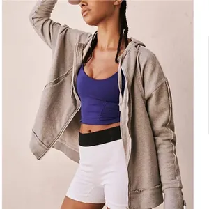 NWT FP Movement Only One Hoodie / Heather Grey thumbnail 6