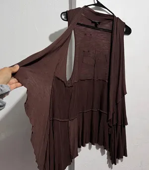 Brown layered vest with a boho vibe #festivalvibes ALYX size L thumbnail 1