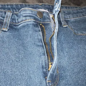 Princess Polly Dark Wash Flare Denim Jeans Size 12 thumbnail 8