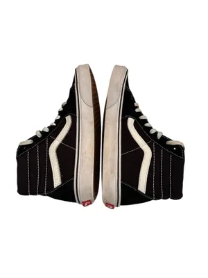 Vans Black and White High-Top Sneakers thumbnail 2