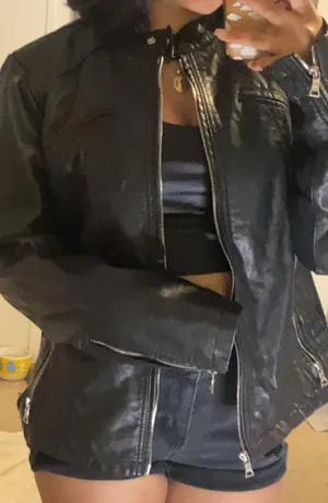 Guess Leather Jacket thumbnail 1