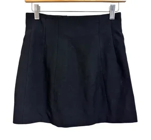 Zara‎ Women's Black Mini Skirt size XS thumbnail 1
