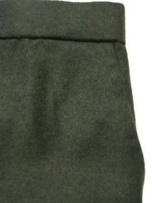 NWT Theory Treeca Pull-on in Hunter Green Sleek Flannel Wool Taper Crop Pants 10 thumbnail 5