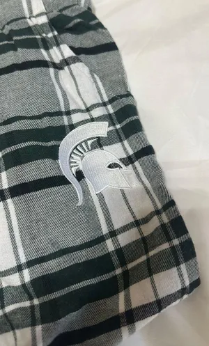 Michigan State pajama Pants Green Size XL thumbnail 2