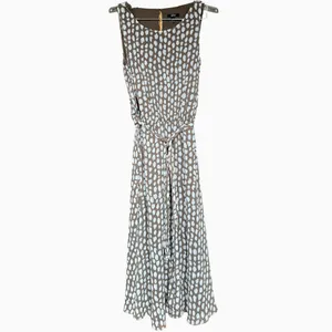MSK‎ 90's Brown and White Dress Sz 6 thumbnail 3