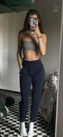 Athleta Women's Navy Joggers-tracksuits thumbnail 1