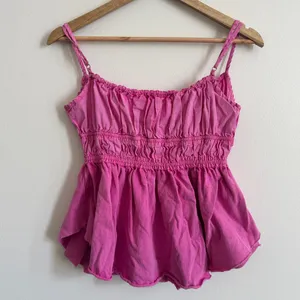 Free People We The Free Scarlett Babydoll Tank Pink Size Medium thumbnail 6