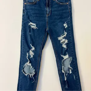 Wild Fable High Rise Skinny Blue Jeans Women’s Size 4 thumbnail 2