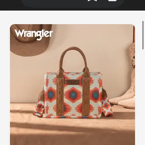 Wrangler Women's Aztec Pattern Tote Bag NWOT thumbnail 11