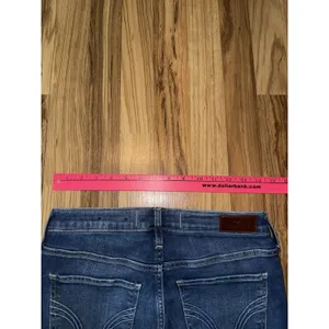 Hollister High-Rise Super Skinny Jeans Womens 9R W29 L28 Blue Stretch Distressed thumbnail 5