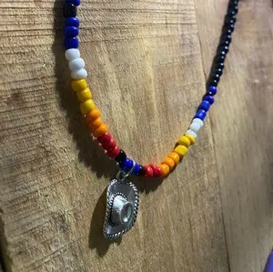 Western/boho Beaded Necklace thumbnail 2