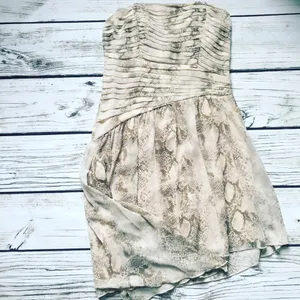 WINDSOR City Triangle Snake Animal Print Dress thumbnail 4