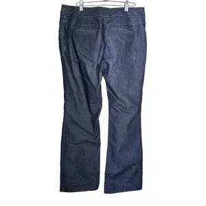 Kenneth Cole Reaction Women’s Size 10 Wide Leg Trouser Dress Pants Dark Blue thumbnail 5